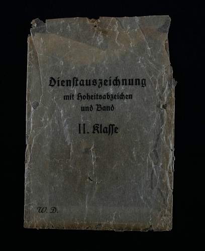 Dienstauszeichnung der Wehrmacht 2. Klasse, 18 Jahre.