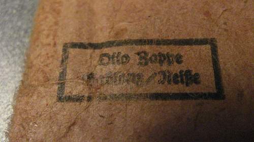 ostmedaille ,,110,,  Otto Bappe Gablonz a.d.N.