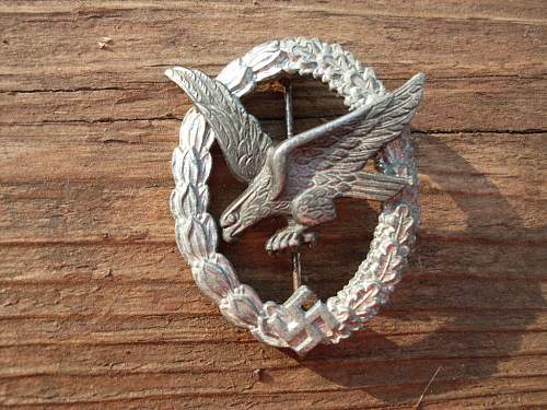 LW B&amp;N L Airgunners Badge