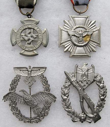 Lot 2: Are these Medals Real or Fake???