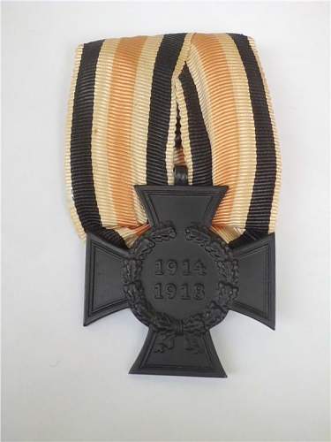 The 1914/1918 Ehrenkreuz