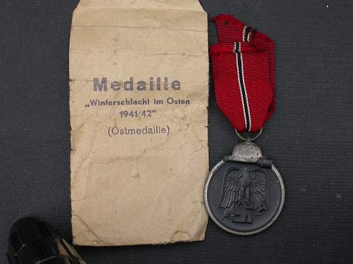 medal bar Ostmedaille + KVK / Ostmedaille set 88