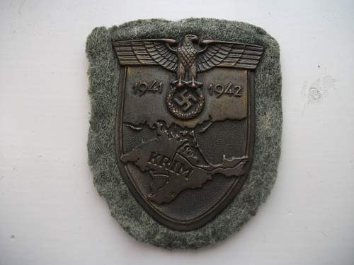 Krim Shield Received today