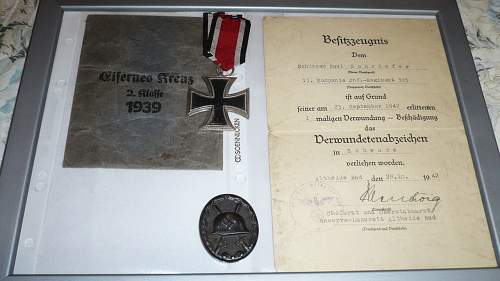 my medals and certificates