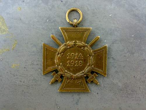 Ehrenkreuz des Weltkrieg