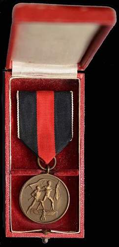 Die Medaille zur Erinnerung an den 1. Oktober 1938