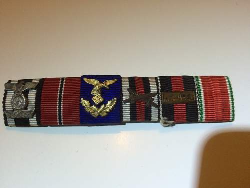 WWII Ribbon Bar opinion ?