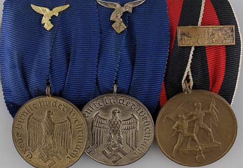 are these medal bars real or fake
