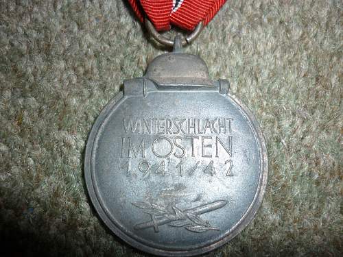 Medaille &quot;Winterschlacht im Osten 1941/42&quot; (Ostmedaille) - Original?