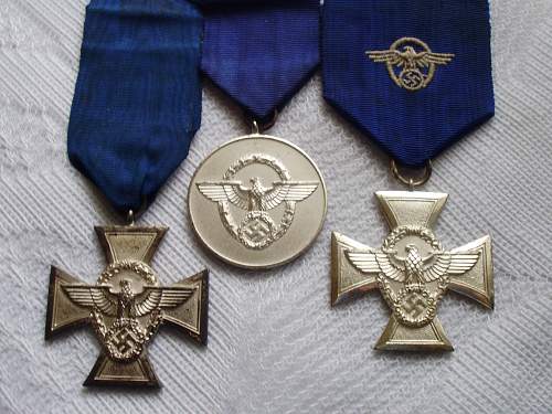 8 Year Polizie Medal.........