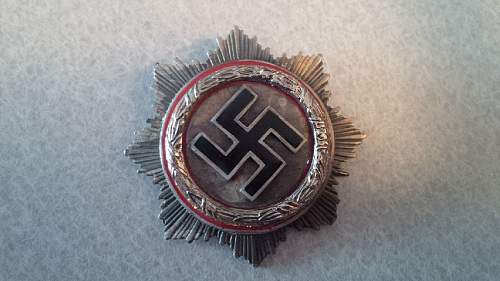 Deutsches Kreuz in Silber