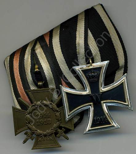 The 1914/1918 Ehrenkreuz