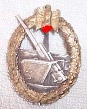 Coastal artillery badge: authentic?