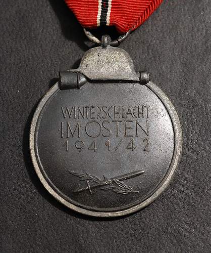 Medaille &quot;Winterschlacht im Osten 1941/42&quot; (Ostmedaille), Werner Redo.