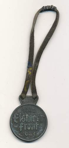 Gebirgsjäger Orden Medaille Eismeerfront 1942/1943