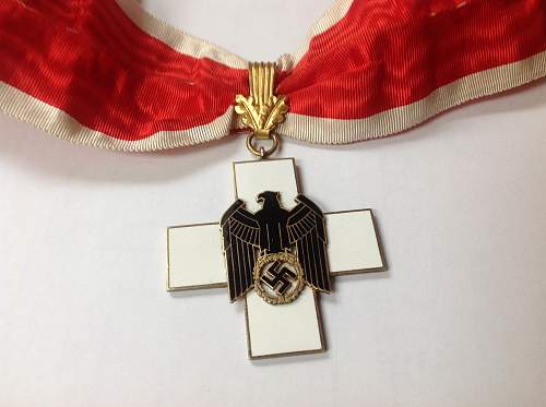 Social Welfare Cross Neck Order 1st Class