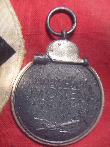 Original WWII German Russia Campaign Medal?