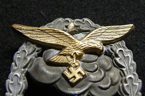 Erdkampfabzeichen der Luftwaffe, JE Hammer &amp; Sohne, Geringswalde