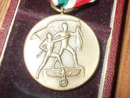 Medaille zur Erinnerung Memellandes for review