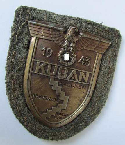 Kuban Campaign Shield, Opinions please?