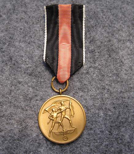 1st Oktober Sudetenland Medal for opinions please