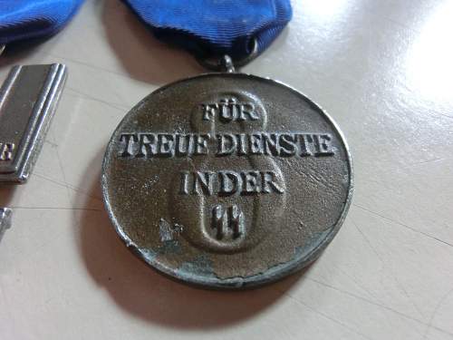 Fur treue dienste in der ss Medals