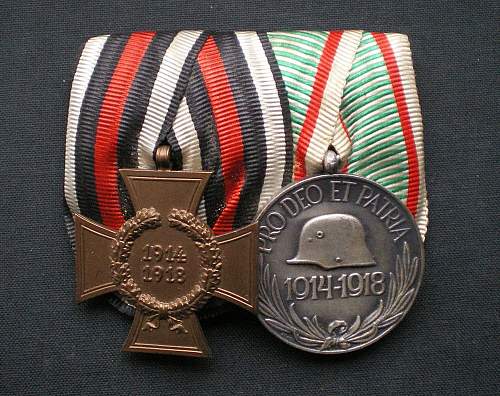 The 1914/1918 Ehrenkreuz