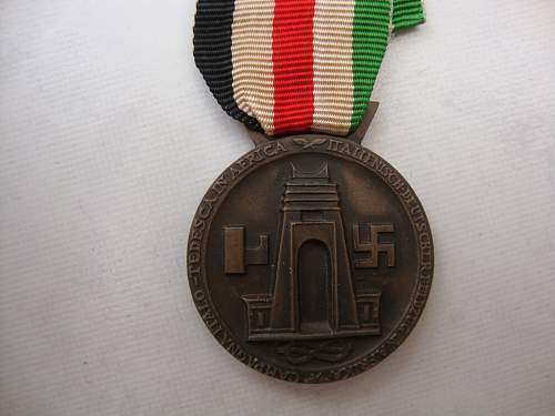 Afrika Campaign medal
