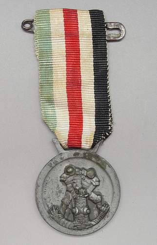 Medaille für den Italiensch-Deutschen Feldzug in Afrika