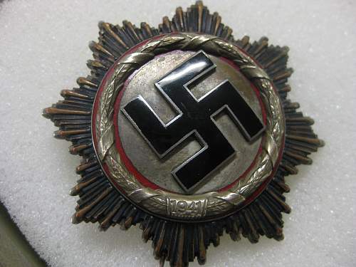 Deutsches Kreuz in Silber