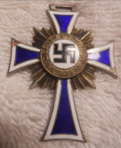 Winterschlackt IM OSTEN 1941/42 and Mutterkreuz Silver