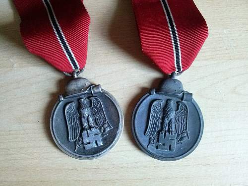 Medaille &quot;Winterschlacht im Osten 1941/42&quot; (Ostmedaille) opinions