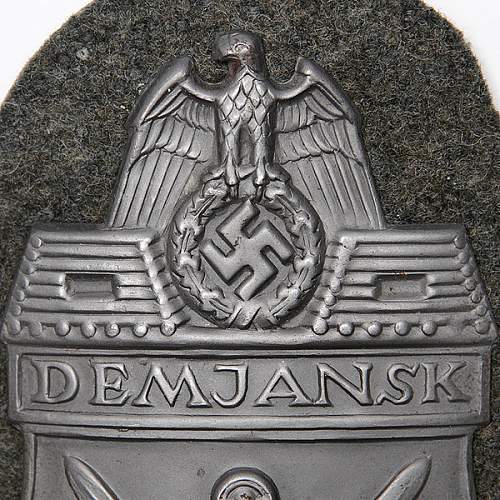 Demjansk Shield missing log variant