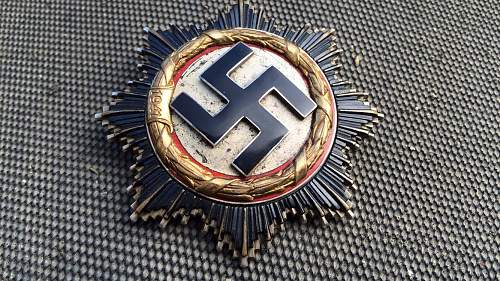 Deutsches Kreuz in Gold - hersteller &quot;1&quot;