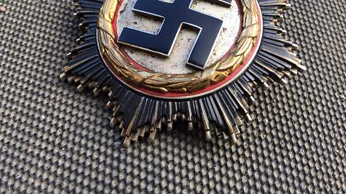 Deutsches Kreuz in Gold - hersteller &quot;1&quot;