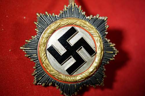 Deutsches Kreuz in Gold - C.F. Zimmerman