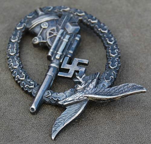 Flakkampfabzeichen der Luftwaffe-flak badge - Good?