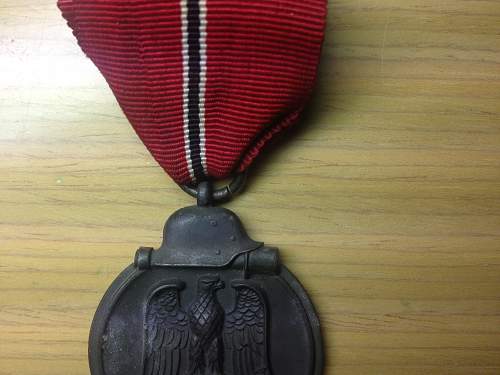 Medaille &quot;Winterschlacht im Osten 1941/42&quot; (Ostmedaille) Fake?