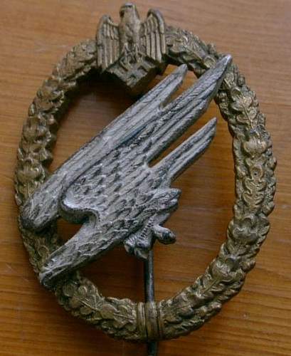 Heer Paratrooper Badge