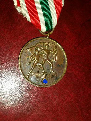 Medaille zur Erinnerung an die Heimkehr des Memellandes