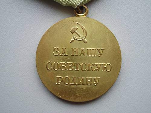 Real WWII Defense of Leningrad medal?