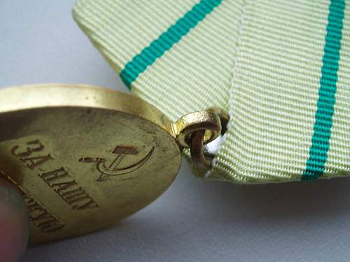 Real WWII Defense of Leningrad medal?