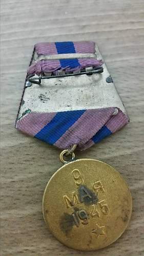 soviet prague medal