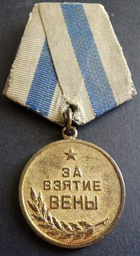 Capture of Vienna medal good?