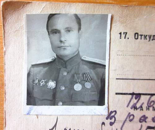 Order of Alexander Nevsky # 23501 Captain Liudas Karlovich Bradauskas