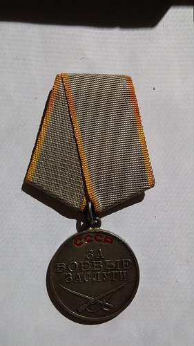 Medal for combat merit