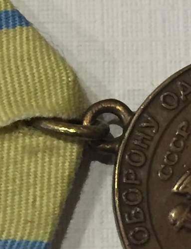 Medal for Defence of Odessa - Real or Fake?