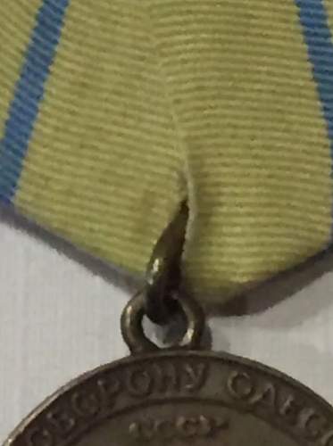 Medal for Defence of Odessa - Real or Fake?