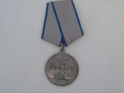 Bravery Medal numbering