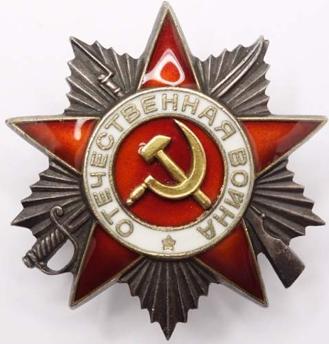 Order of the Great Patriotic War 2nd Class